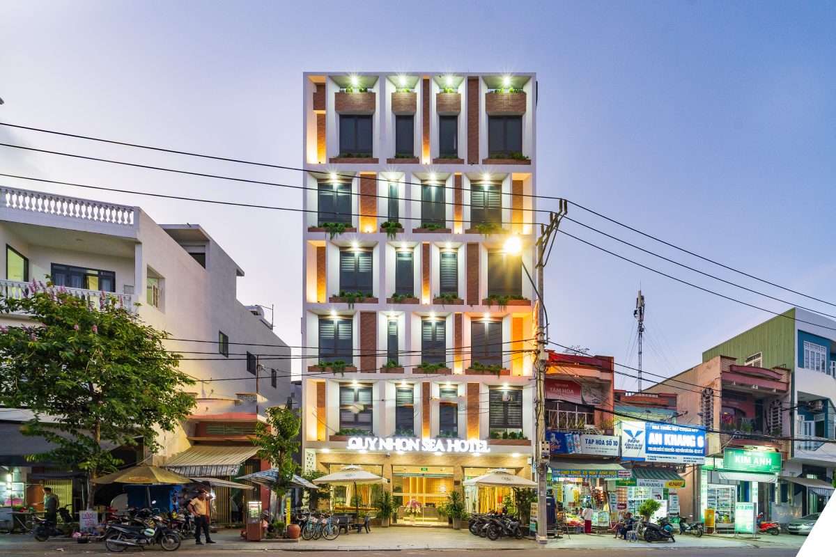 Quy Nhon Sea Hotel – Điểm lưu trú ven biển xuất hiện dày đặc trong các bài review du lịch Quy Nhơn